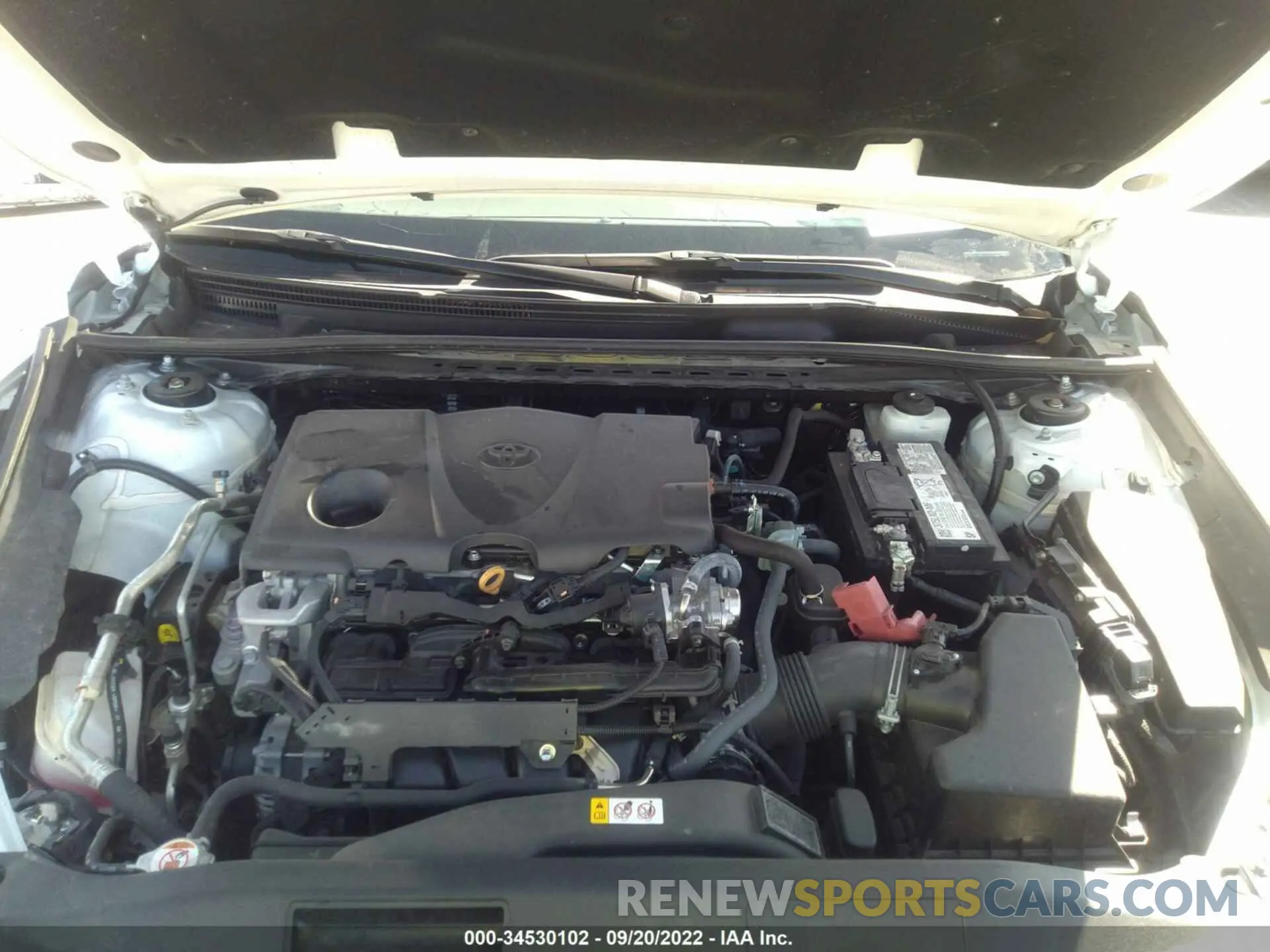 10 Фотография поврежденного автомобиля 4T1G11AK6MU589910 TOYOTA CAMRY 2021