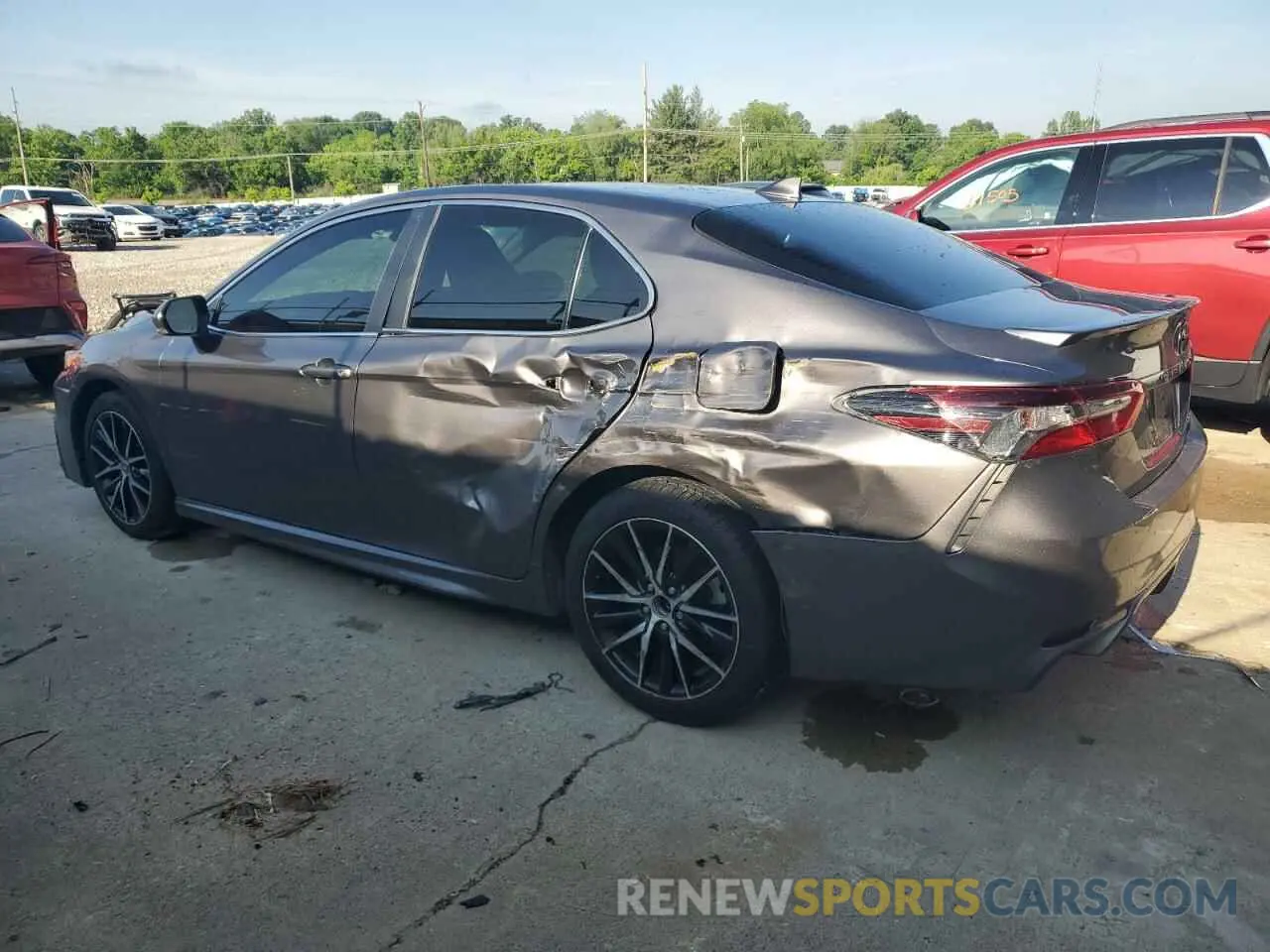 2 Photograph of a damaged car 4T1G11AK7MU409981 TOYOTA CAMRY 2021