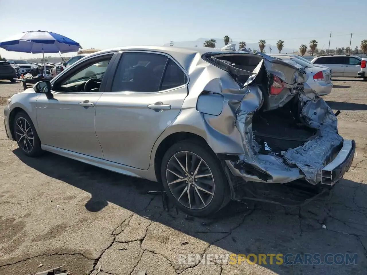 2 Photograph of a damaged car 4T1G11AK7MU426859 TOYOTA CAMRY 2021
