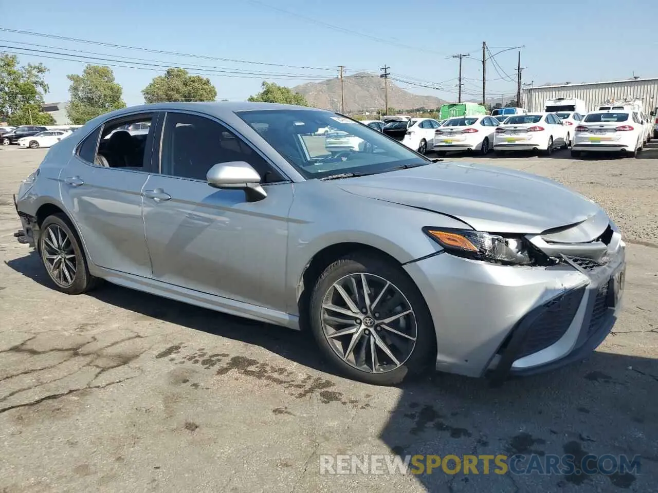 4 Photograph of a damaged car 4T1G11AK7MU426859 TOYOTA CAMRY 2021