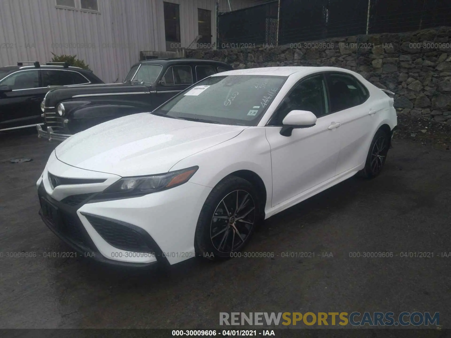 2 Photograph of a damaged car 4T1G11AK7MU444116 TOYOTA CAMRY 2021