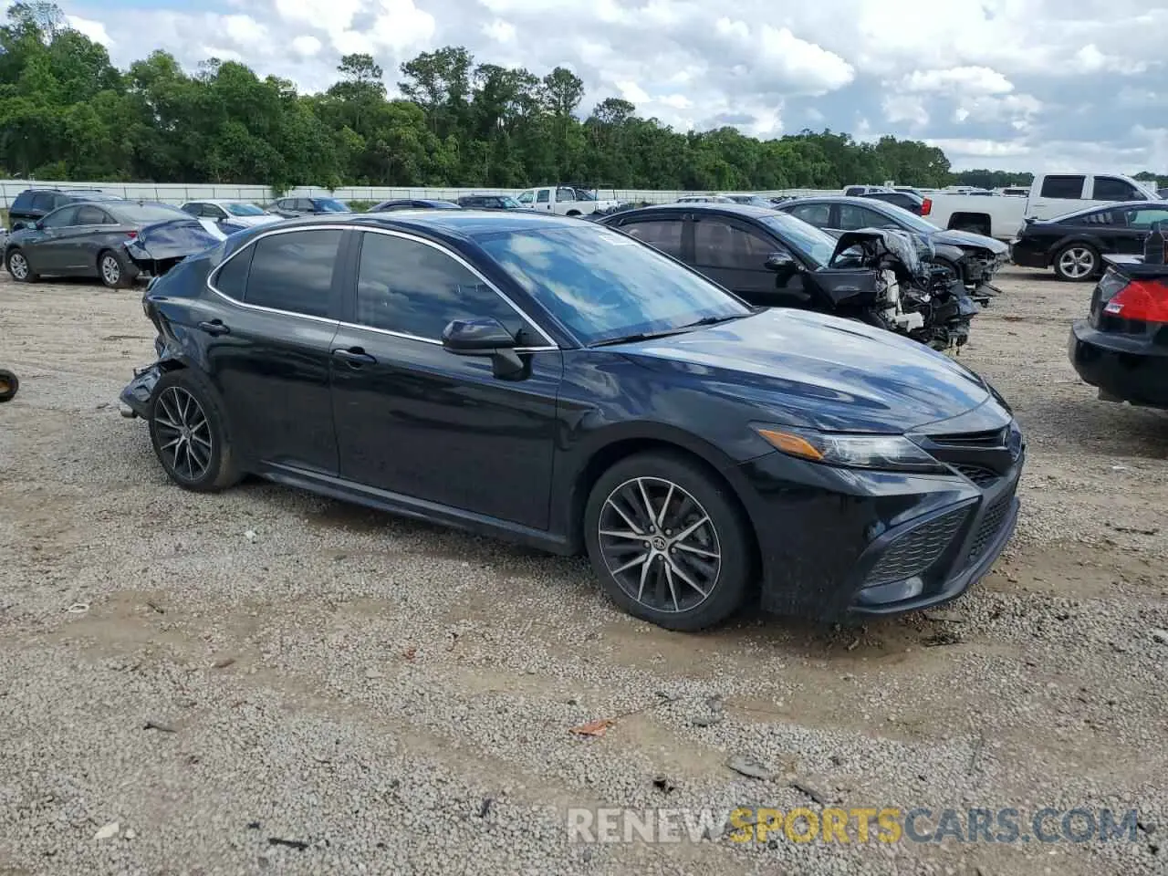 4 Фотография поврежденного автомобиля 4T1G11AK7MU461594 TOYOTA CAMRY 2021