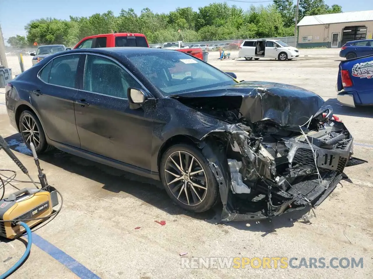 4 Фотография поврежденного автомобиля 4T1G11AK7MU461725 TOYOTA CAMRY 2021
