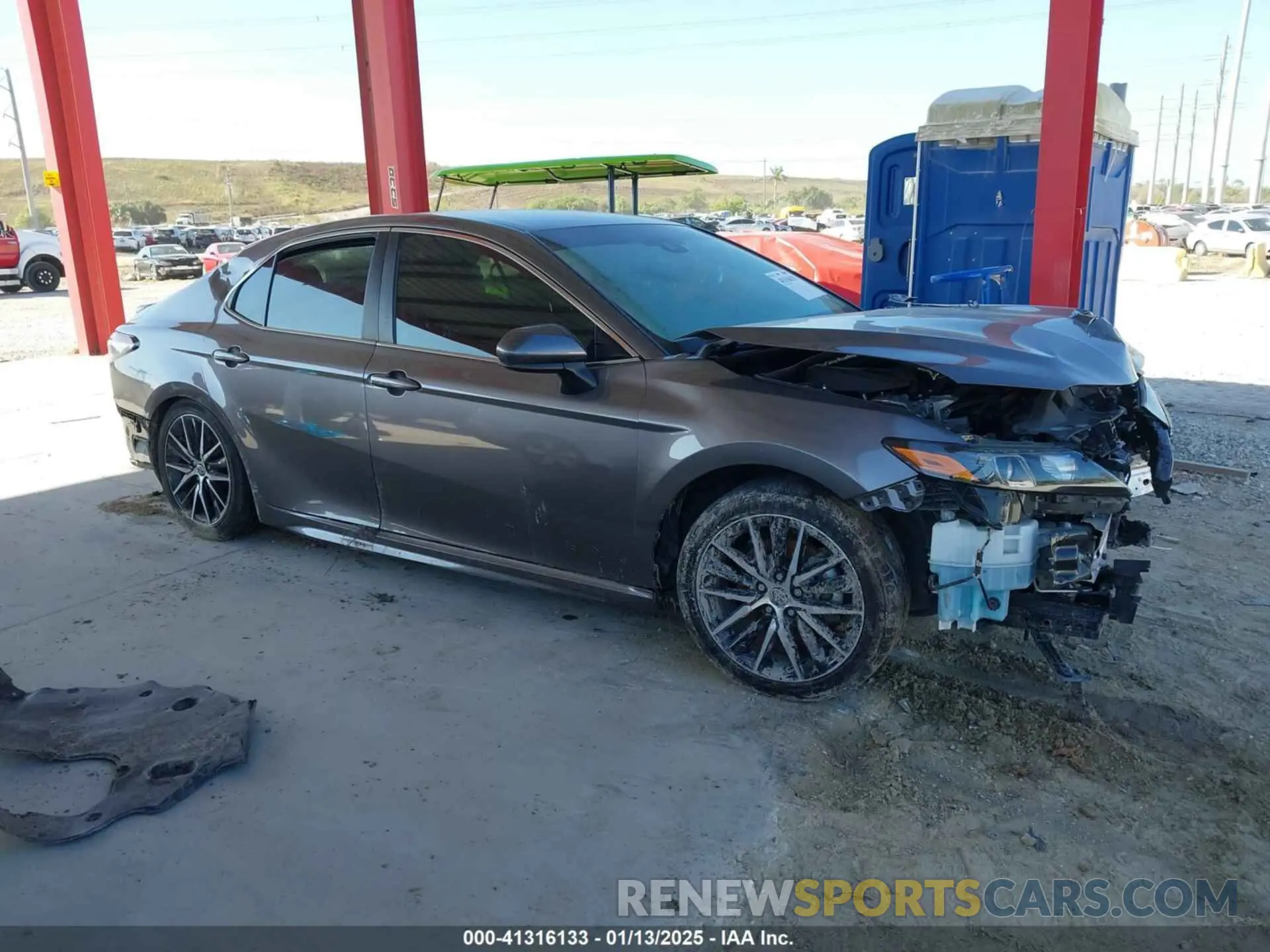 13 Photograph of a damaged car 4T1G11AK7MU472644 TOYOTA CAMRY 2021
