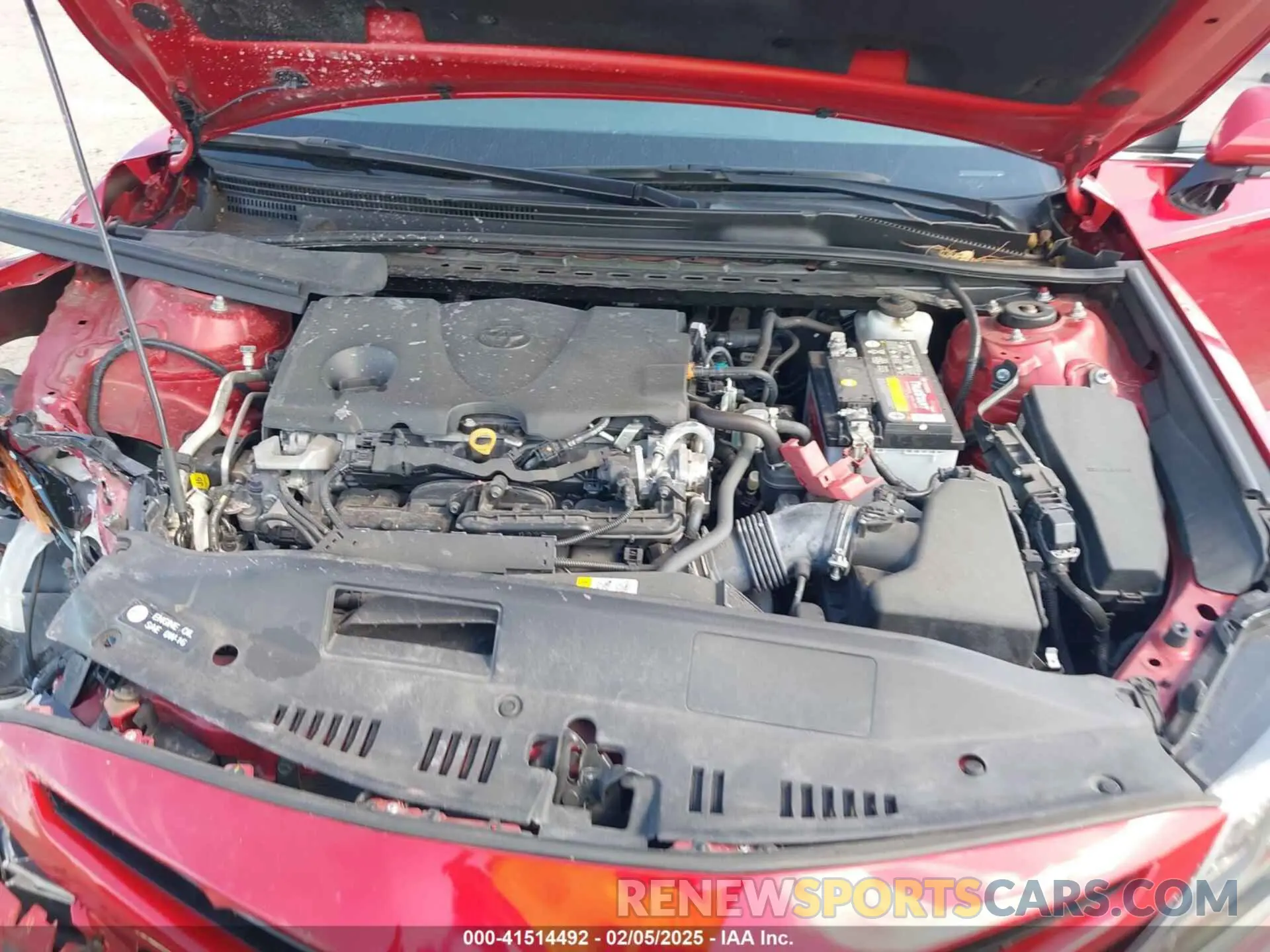 10 Photograph of a damaged car 4T1G11AK7MU484390 TOYOTA CAMRY 2021