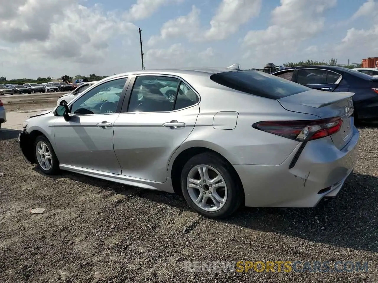 2 Photograph of a damaged car 4T1G11AK7MU523415 TOYOTA CAMRY 2021