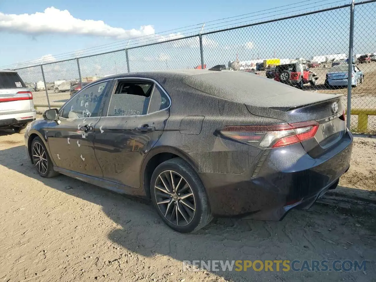 2 Photograph of a damaged car 4T1G11AK7MU525309 TOYOTA CAMRY 2021