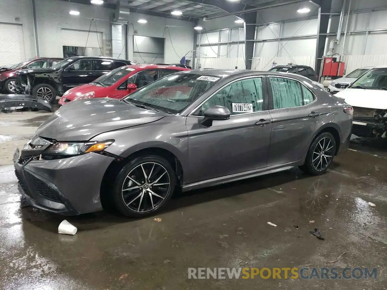 1 Photograph of a damaged car 4T1G11AK7MU530476 TOYOTA CAMRY 2021