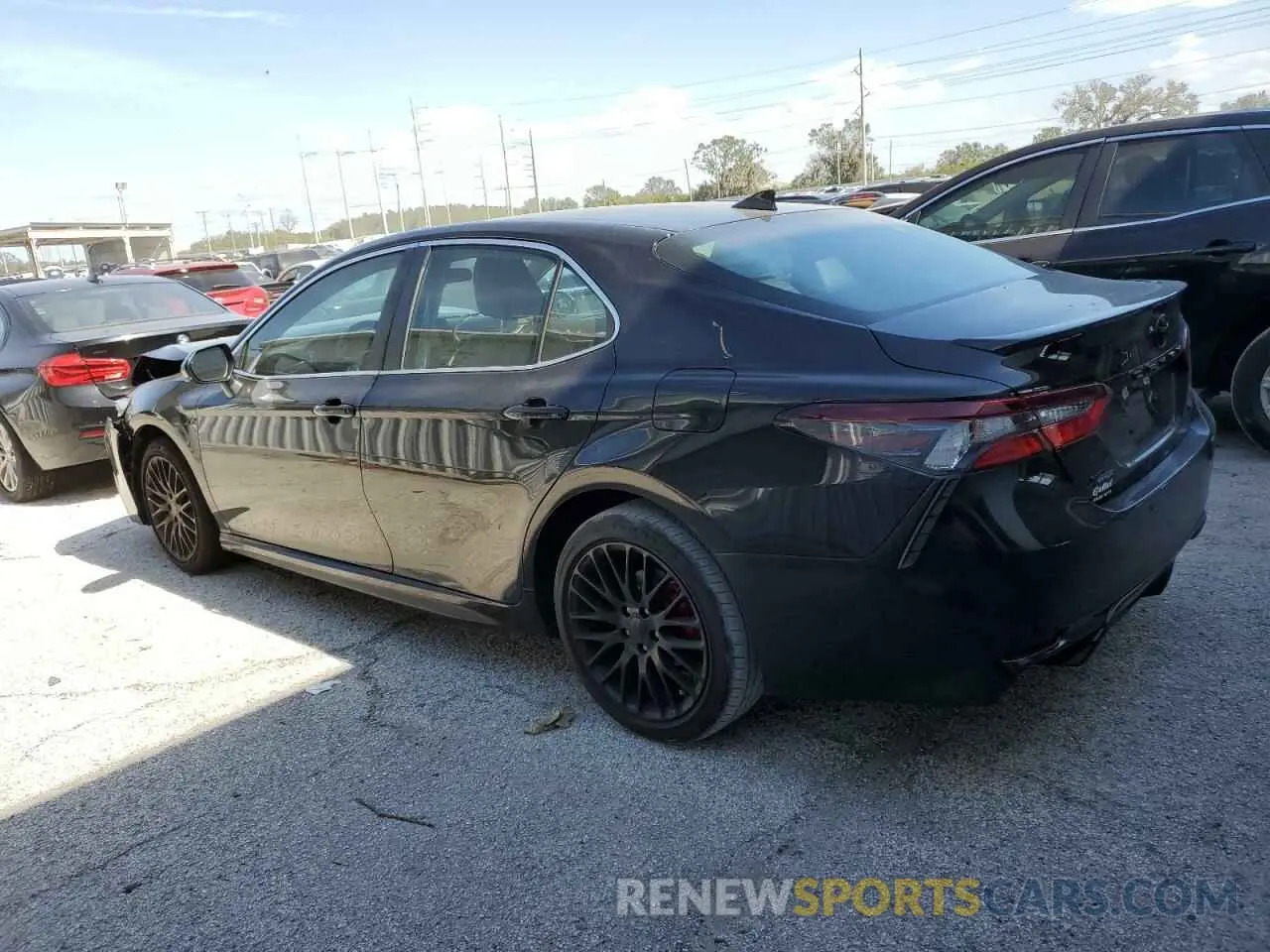 2 Photograph of a damaged car 4T1G11AK7MU592833 TOYOTA CAMRY 2021