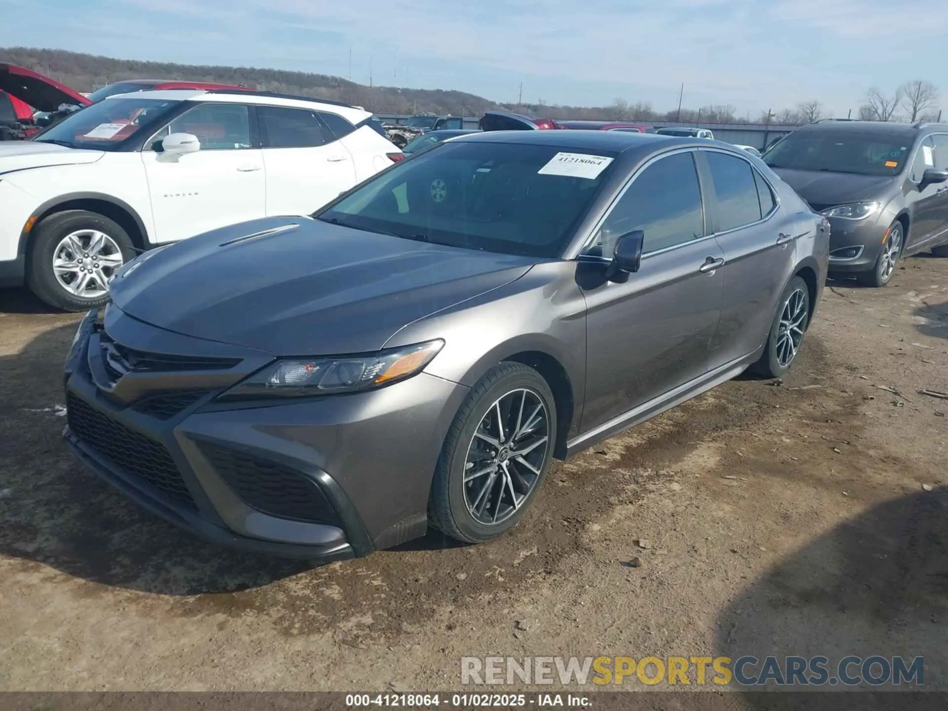 2 Photograph of a damaged car 4T1G11AK8MU414137 TOYOTA CAMRY 2021