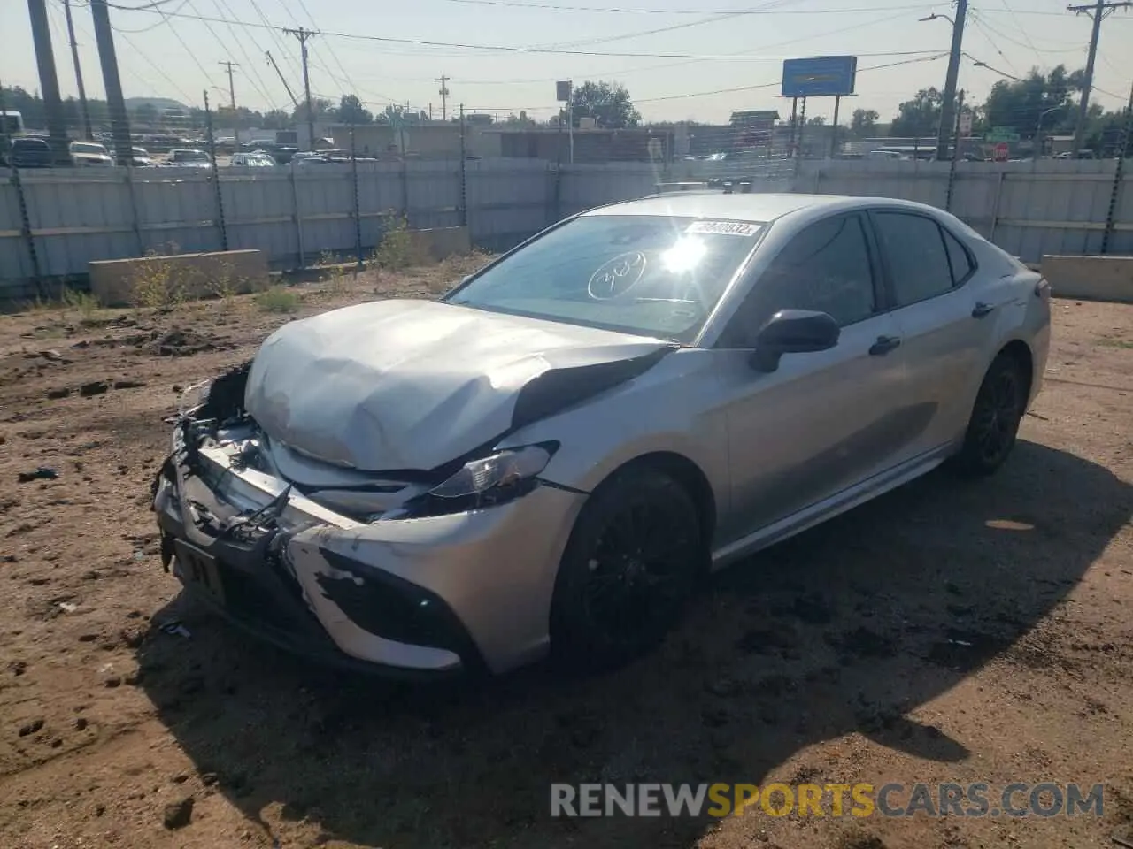 2 Photograph of a damaged car 4T1G11AK8MU416244 TOYOTA CAMRY 2021