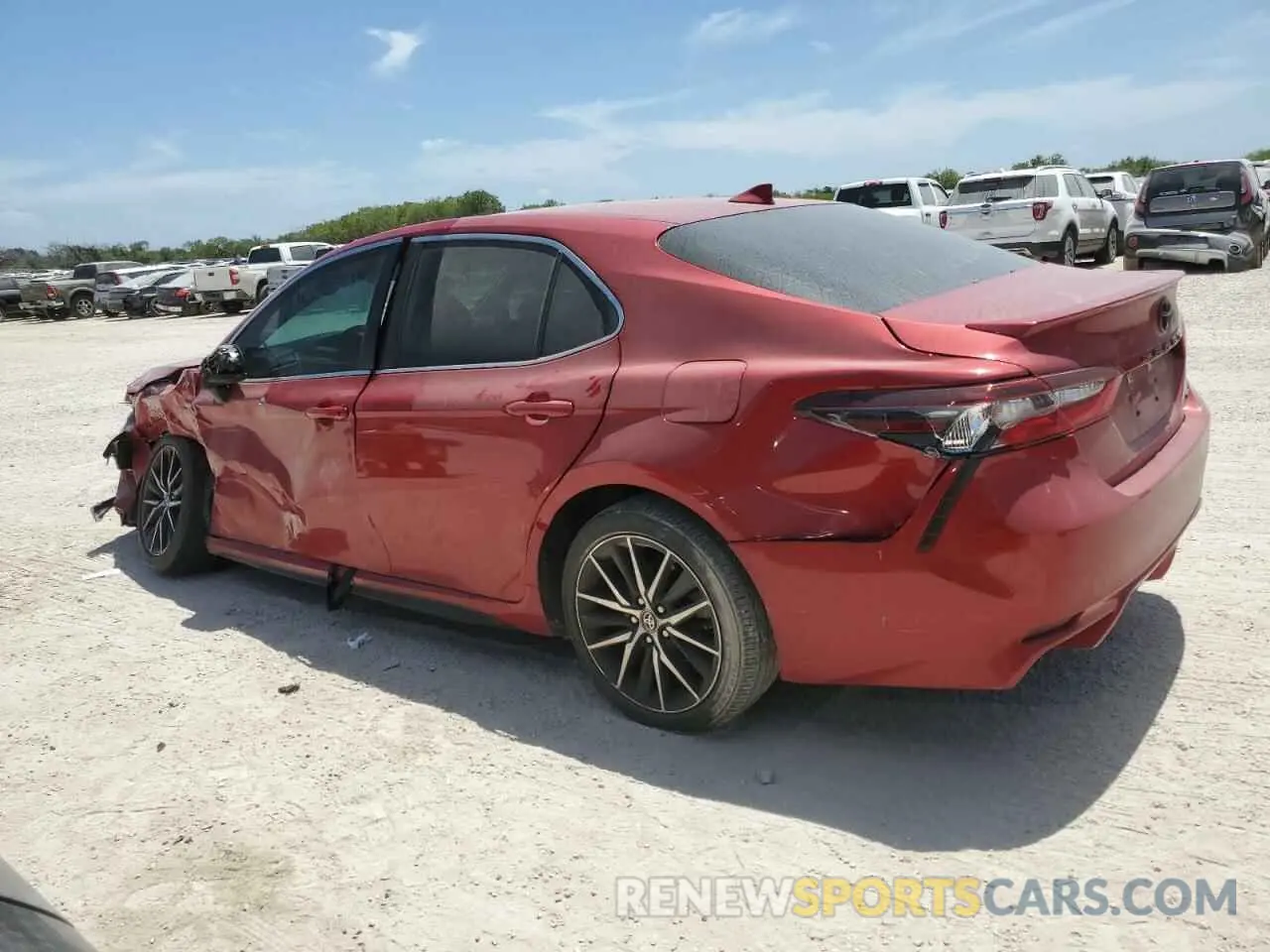 2 Photograph of a damaged car 4T1G11AK8MU451432 TOYOTA CAMRY 2021