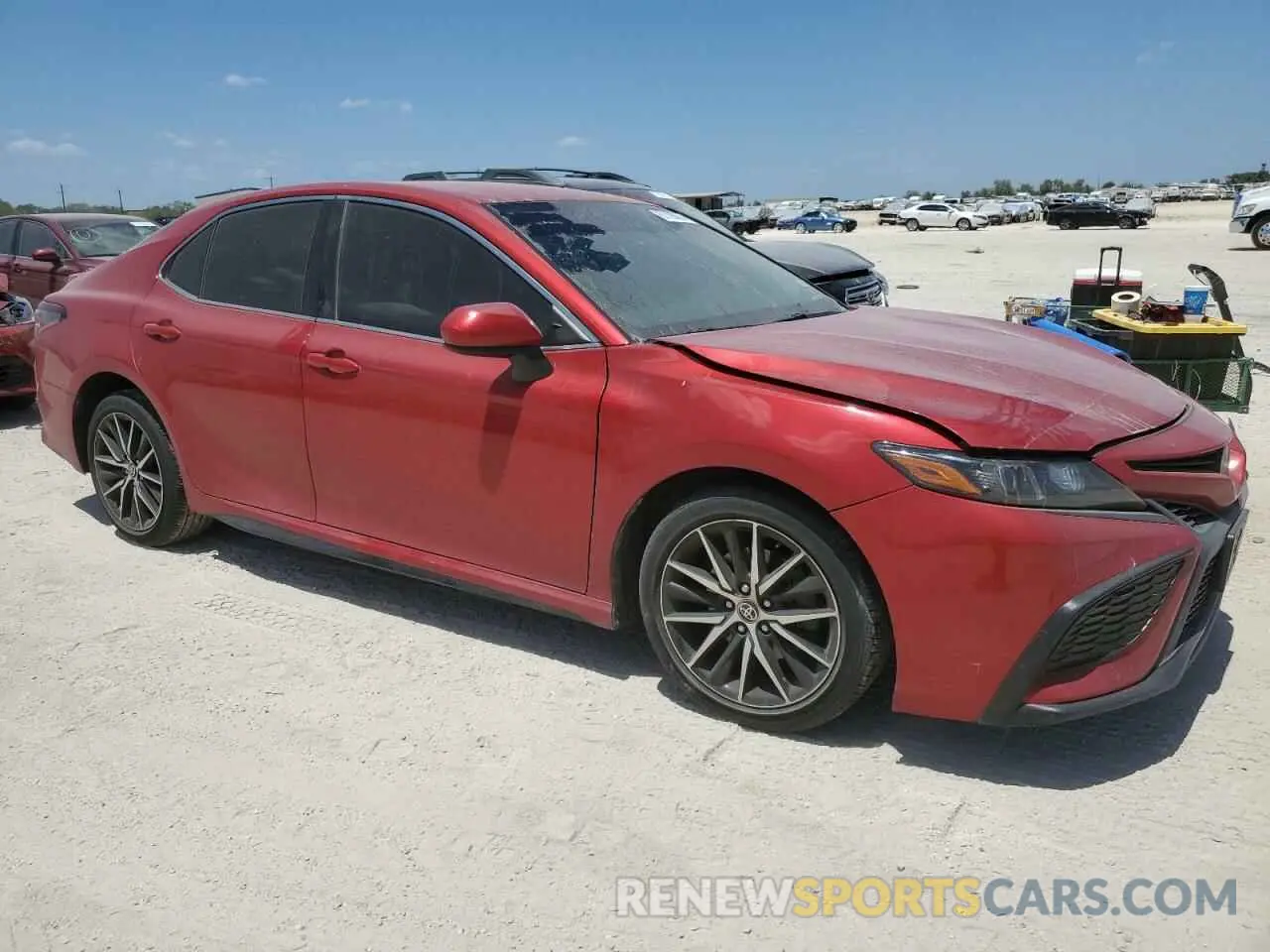 4 Photograph of a damaged car 4T1G11AK8MU451432 TOYOTA CAMRY 2021