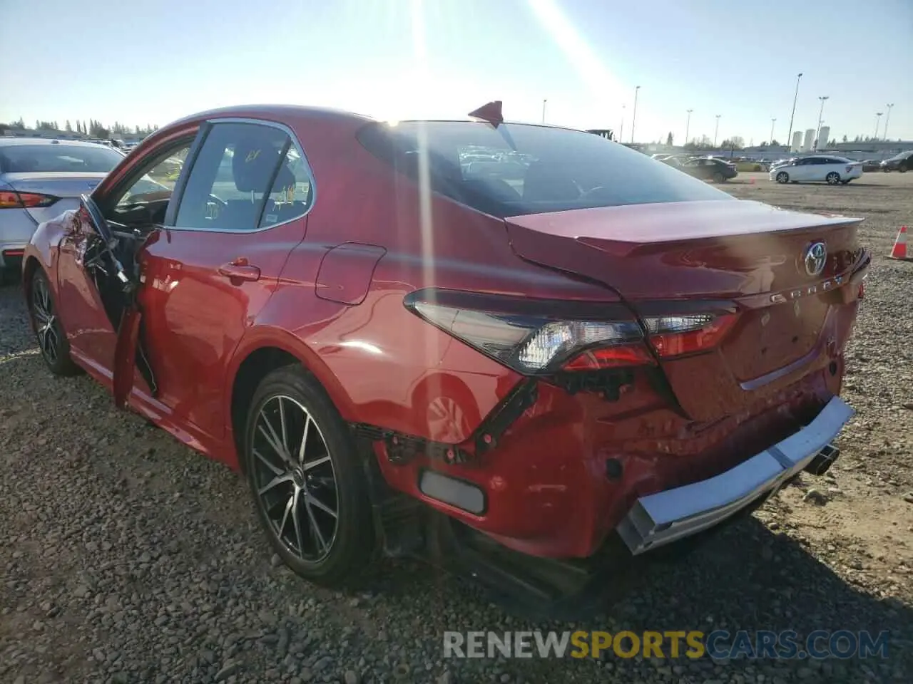 3 Photograph of a damaged car 4T1G11AK8MU455447 TOYOTA CAMRY 2021