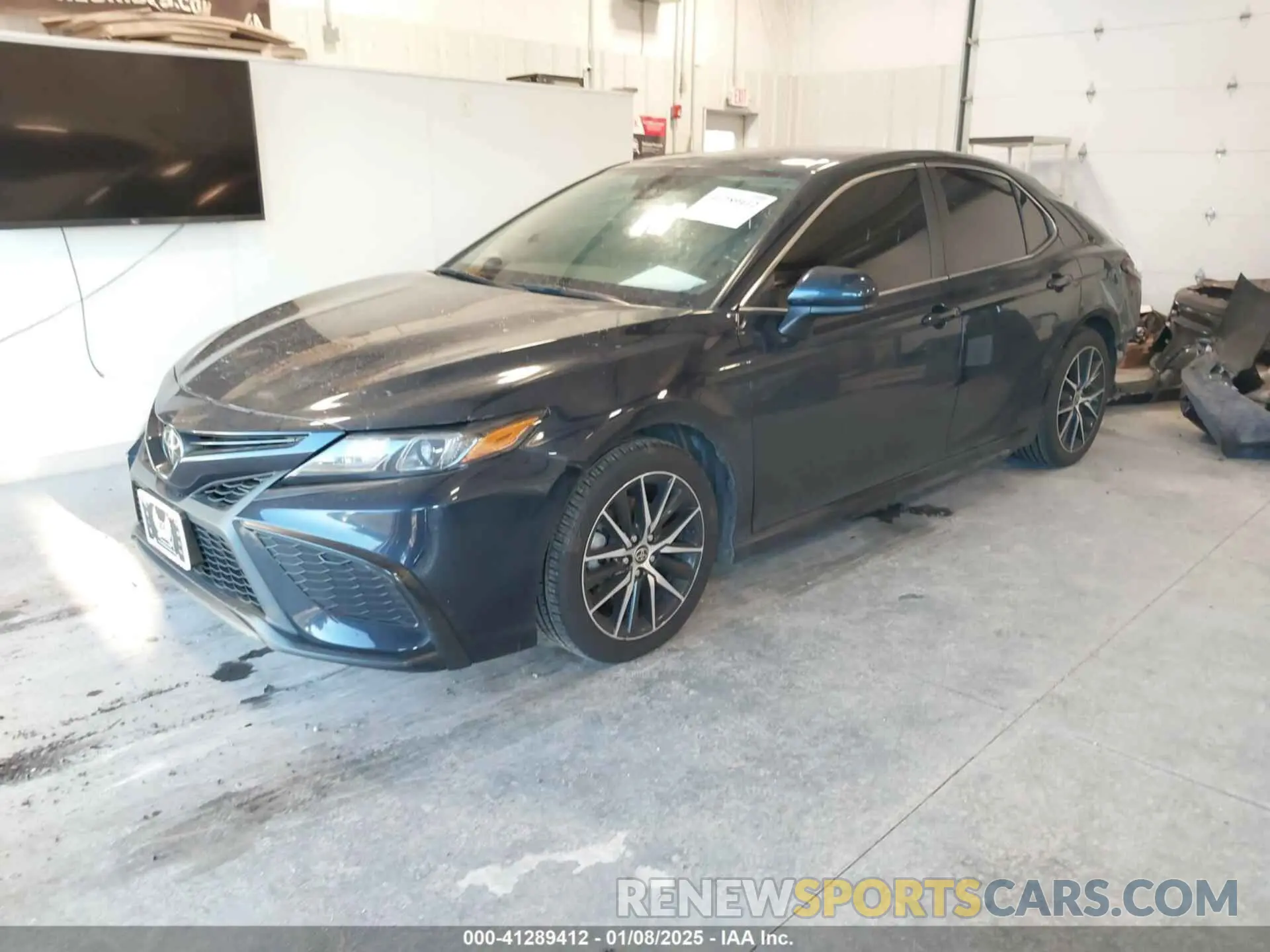2 Photograph of a damaged car 4T1G11AK8MU477688 TOYOTA CAMRY 2021