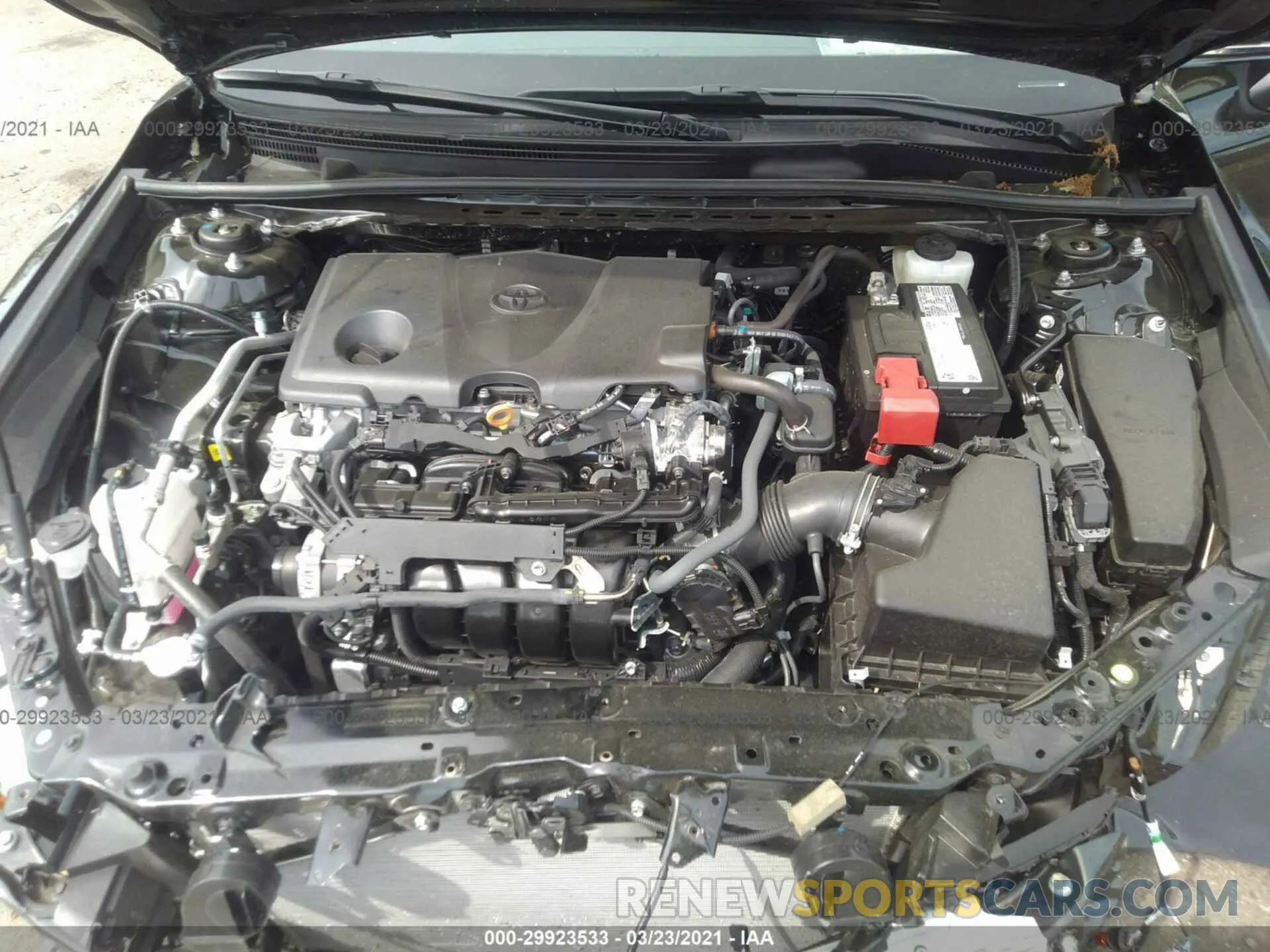10 Photograph of a damaged car 4T1G11AK8MU523343 TOYOTA CAMRY 2021