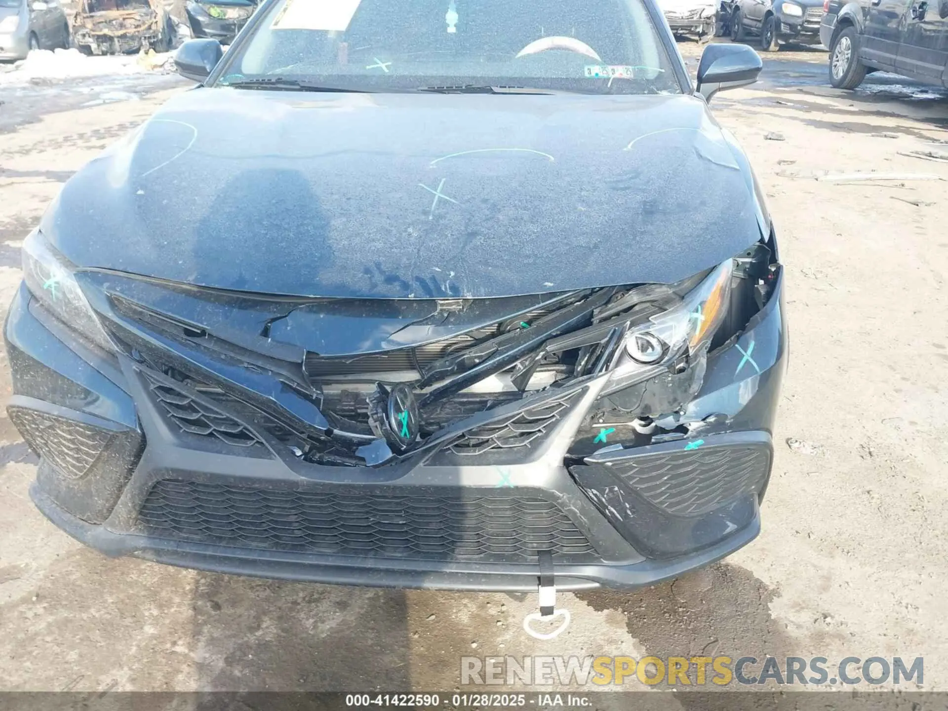 6 Photograph of a damaged car 4T1G11AK8MU527456 TOYOTA CAMRY 2021