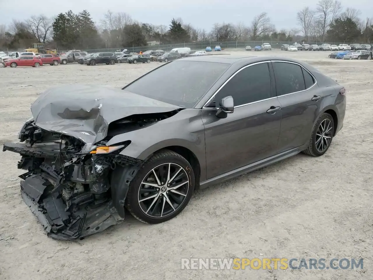 1 Photograph of a damaged car 4T1G11AK8MU574437 TOYOTA CAMRY 2021