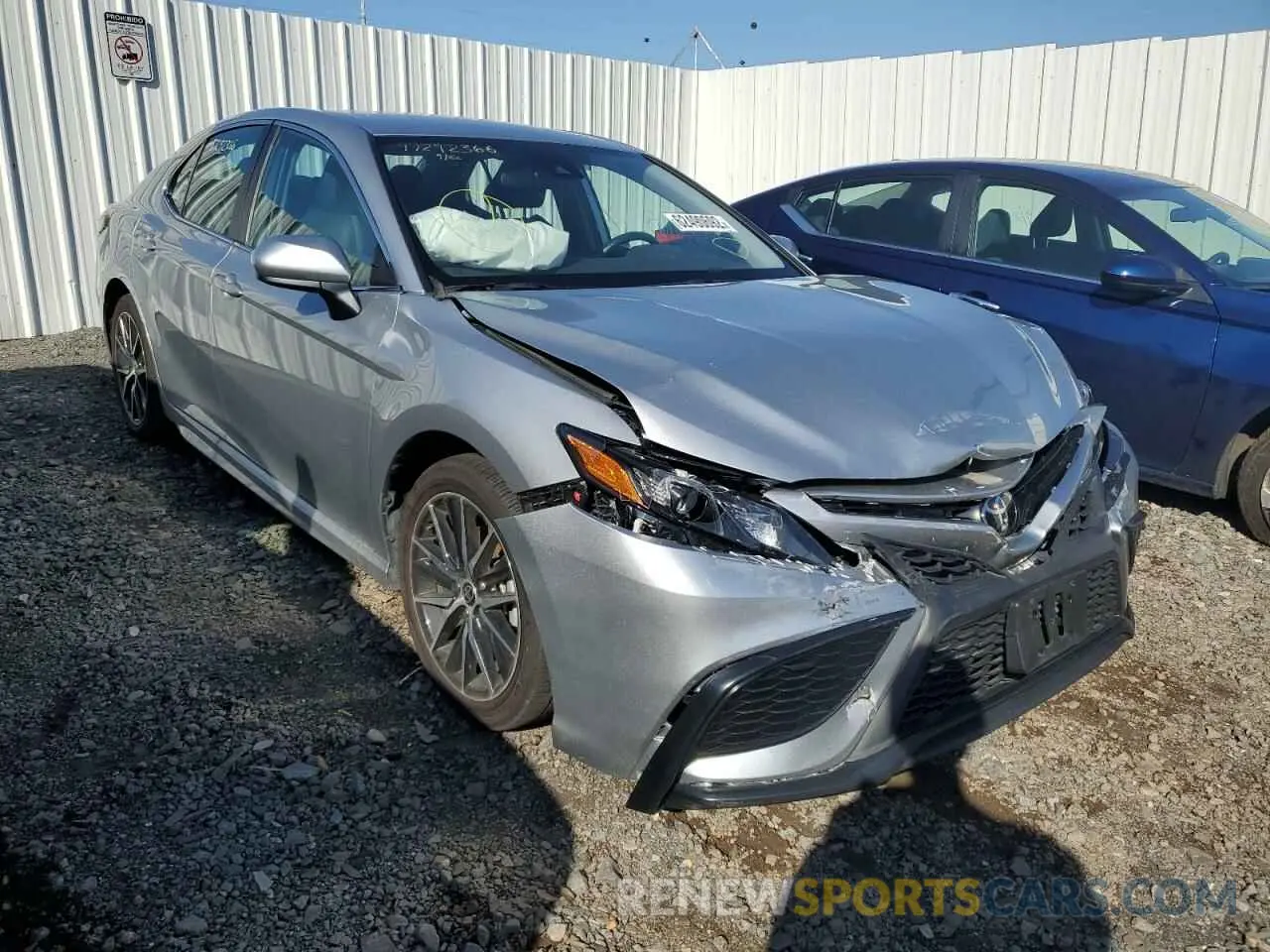 1 Photograph of a damaged car 4T1G11AK8MU590587 TOYOTA CAMRY 2021