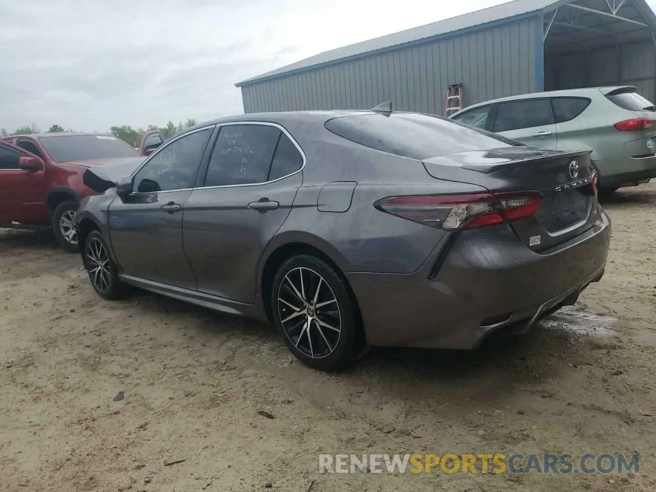 2 Photograph of a damaged car 4T1G11AK8MU594056 TOYOTA CAMRY 2021