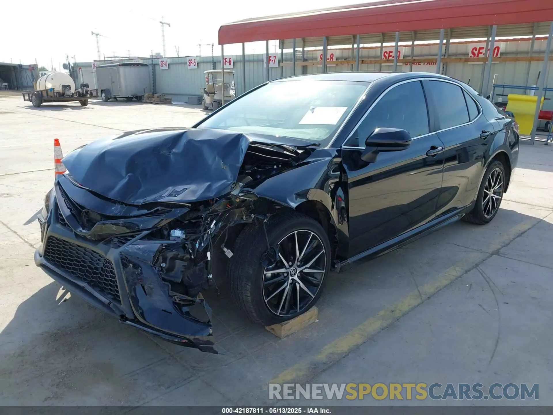 2 Photograph of a damaged car 4T1G11AK8MU594896 TOYOTA CAMRY 2021