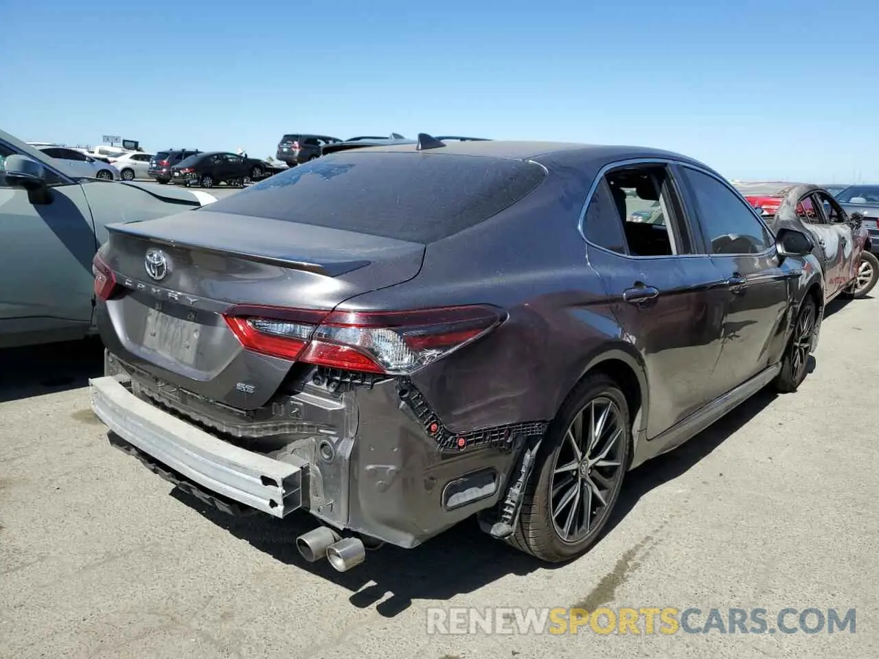 3 Photograph of a damaged car 4T1G11AK9MU409142 TOYOTA CAMRY 2021