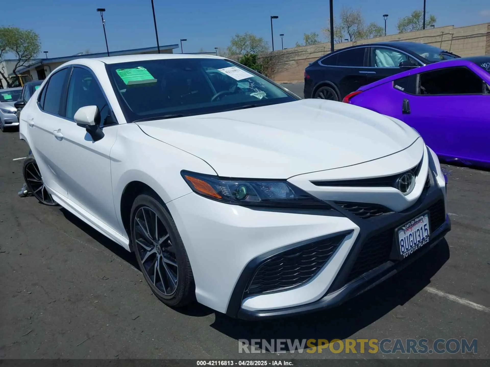 1 Photograph of a damaged car 4T1G11AK9MU421484 TOYOTA CAMRY 2021