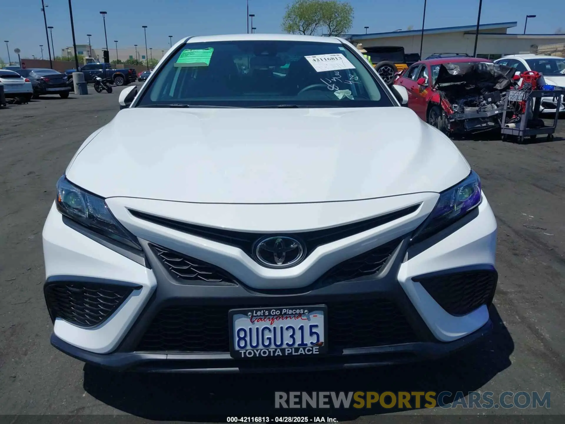 12 Photograph of a damaged car 4T1G11AK9MU421484 TOYOTA CAMRY 2021
