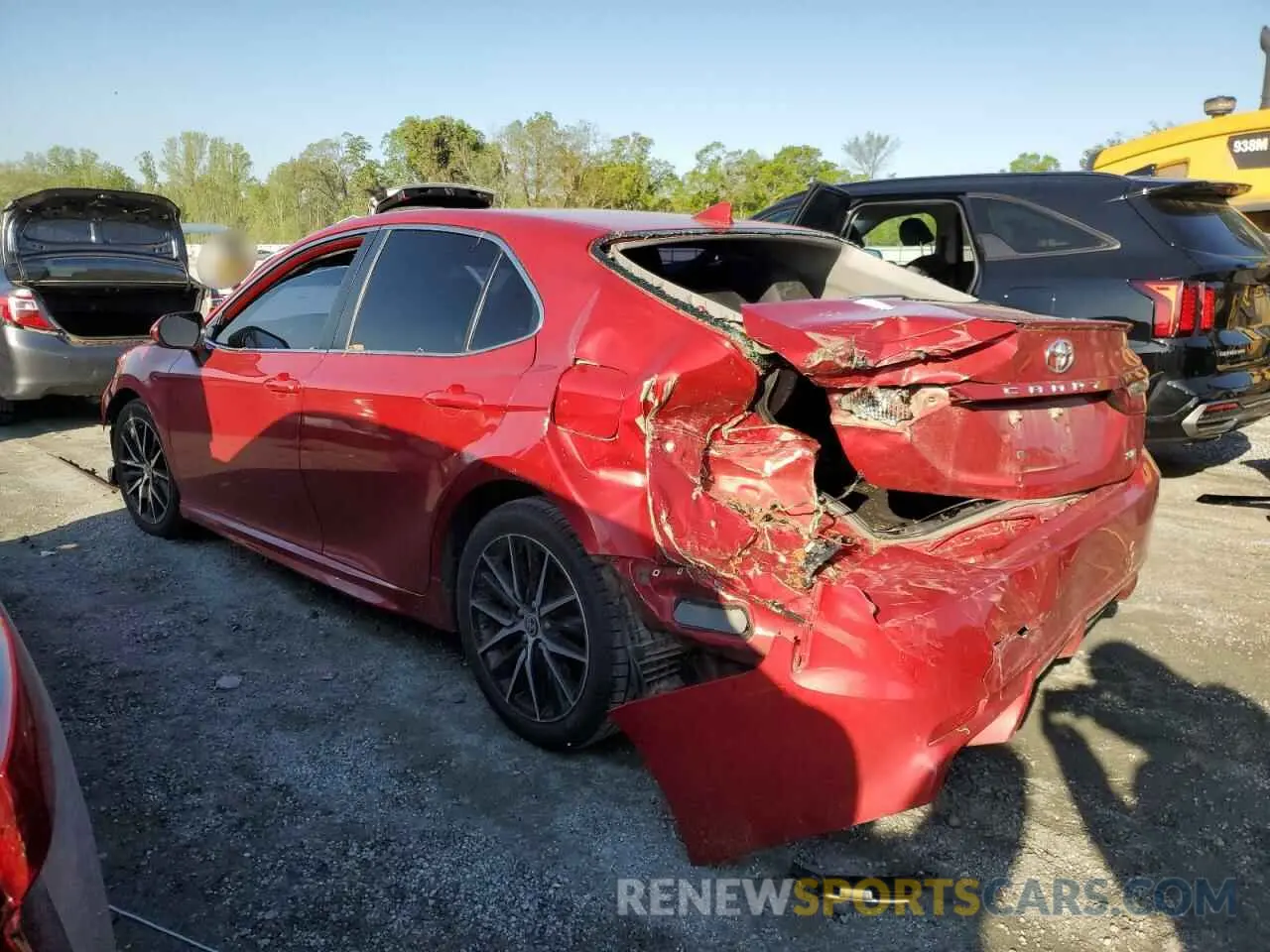 2 Photograph of a damaged car 4T1G11AK9MU429892 TOYOTA CAMRY 2021