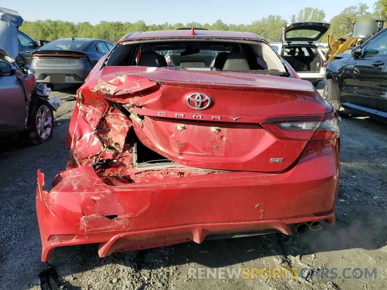 6 Photograph of a damaged car 4T1G11AK9MU429892 TOYOTA CAMRY 2021