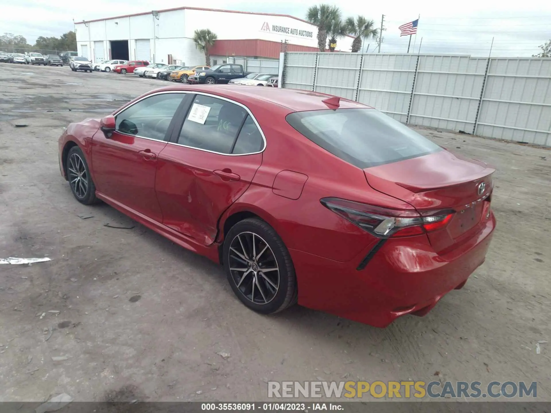 3 Photograph of a damaged car 4T1G11AK9MU436597 TOYOTA CAMRY 2021