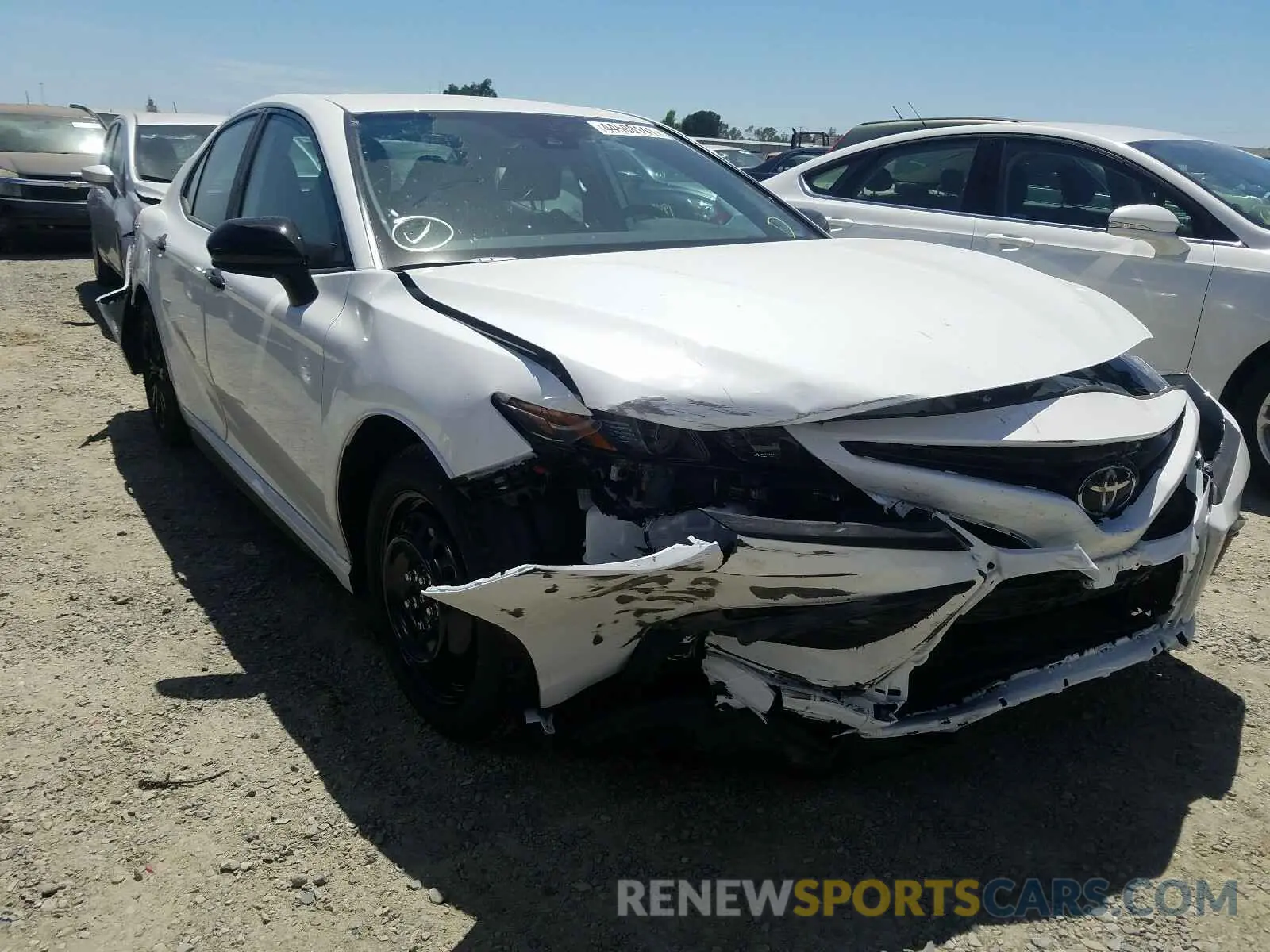 1 Photograph of a damaged car 4T1G11AK9MU447437 TOYOTA CAMRY 2021