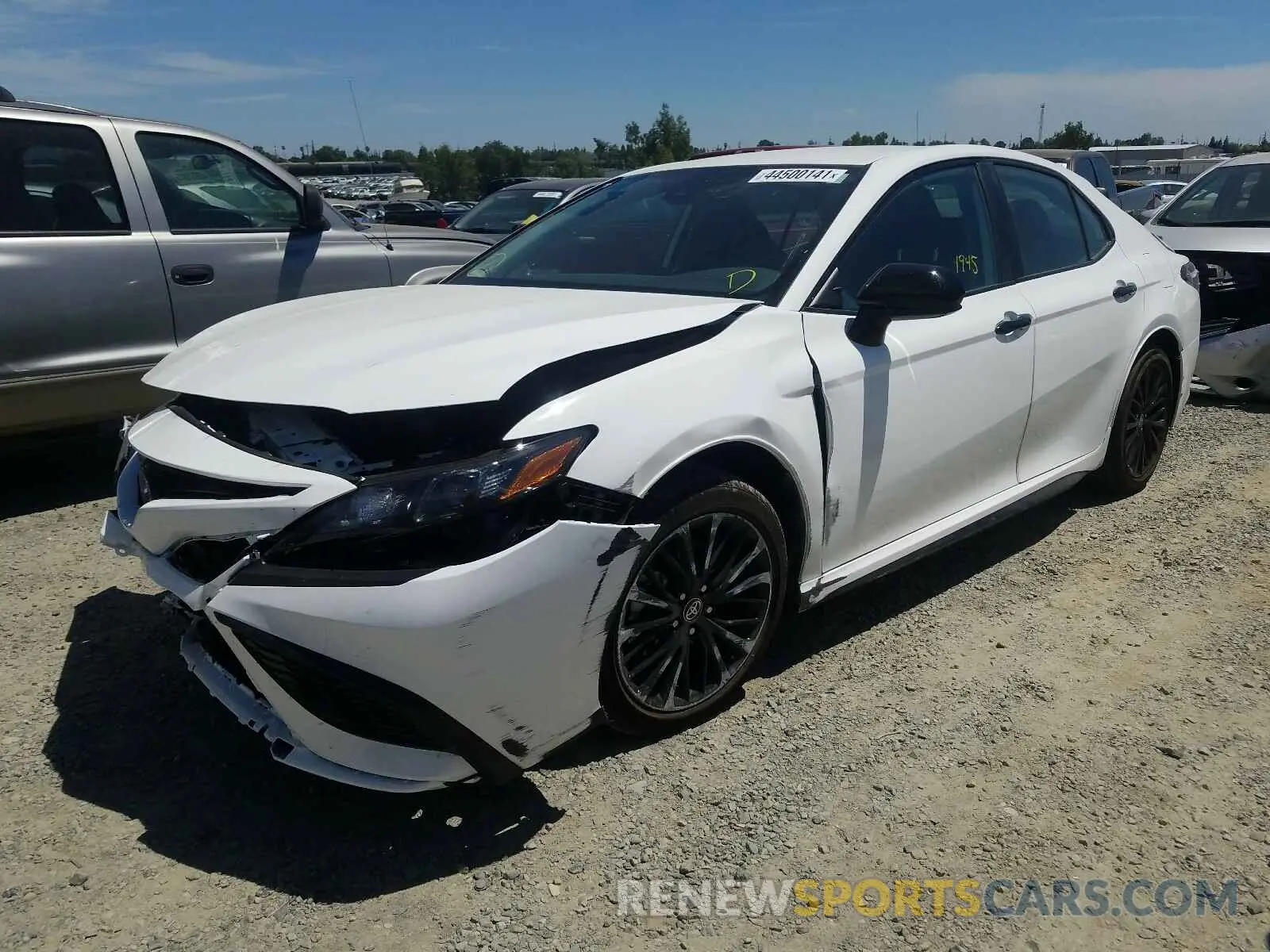 2 Photograph of a damaged car 4T1G11AK9MU447437 TOYOTA CAMRY 2021