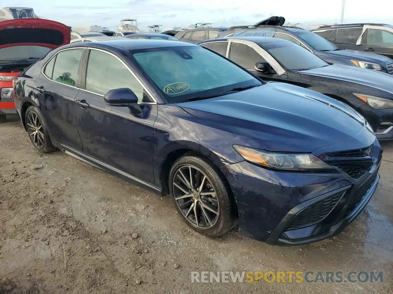 4 Photograph of a damaged car 4T1G11AK9MU453299 TOYOTA CAMRY 2021