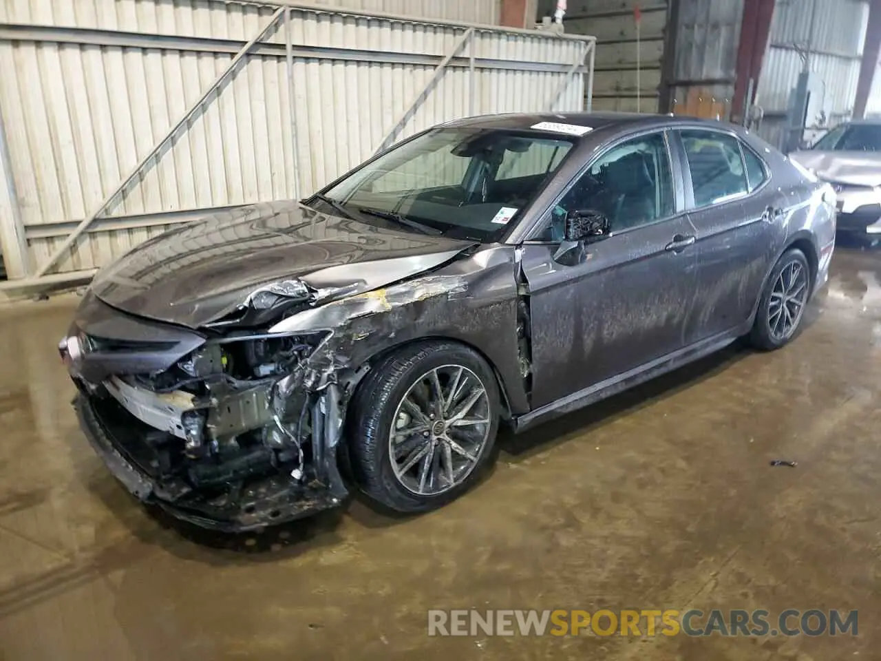 1 Photograph of a damaged car 4T1G11AK9MU455358 TOYOTA CAMRY 2021