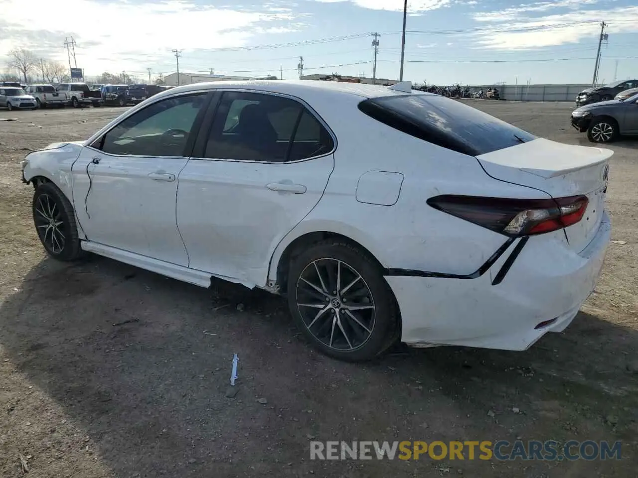 2 Photograph of a damaged car 4T1G11AK9MU558215 TOYOTA CAMRY 2021