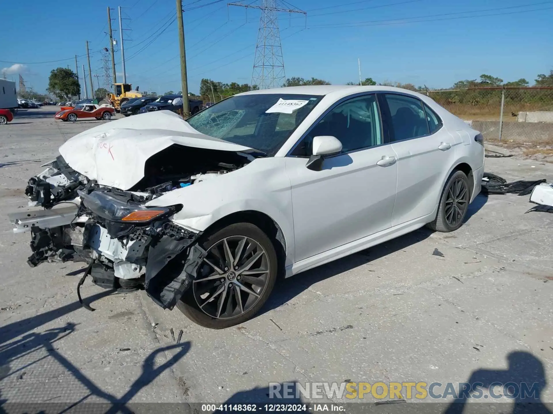 2 Фотография поврежденного автомобиля 4T1G11AK9MU598441 TOYOTA CAMRY 2021