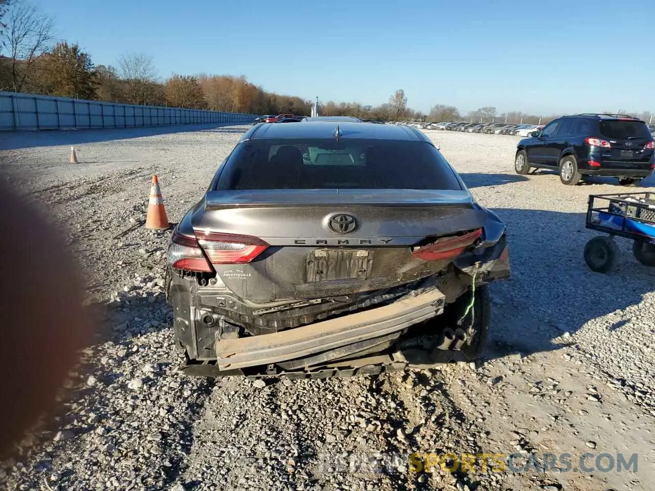 6 Photograph of a damaged car 4T1G11AK9MU603928 TOYOTA CAMRY 2021