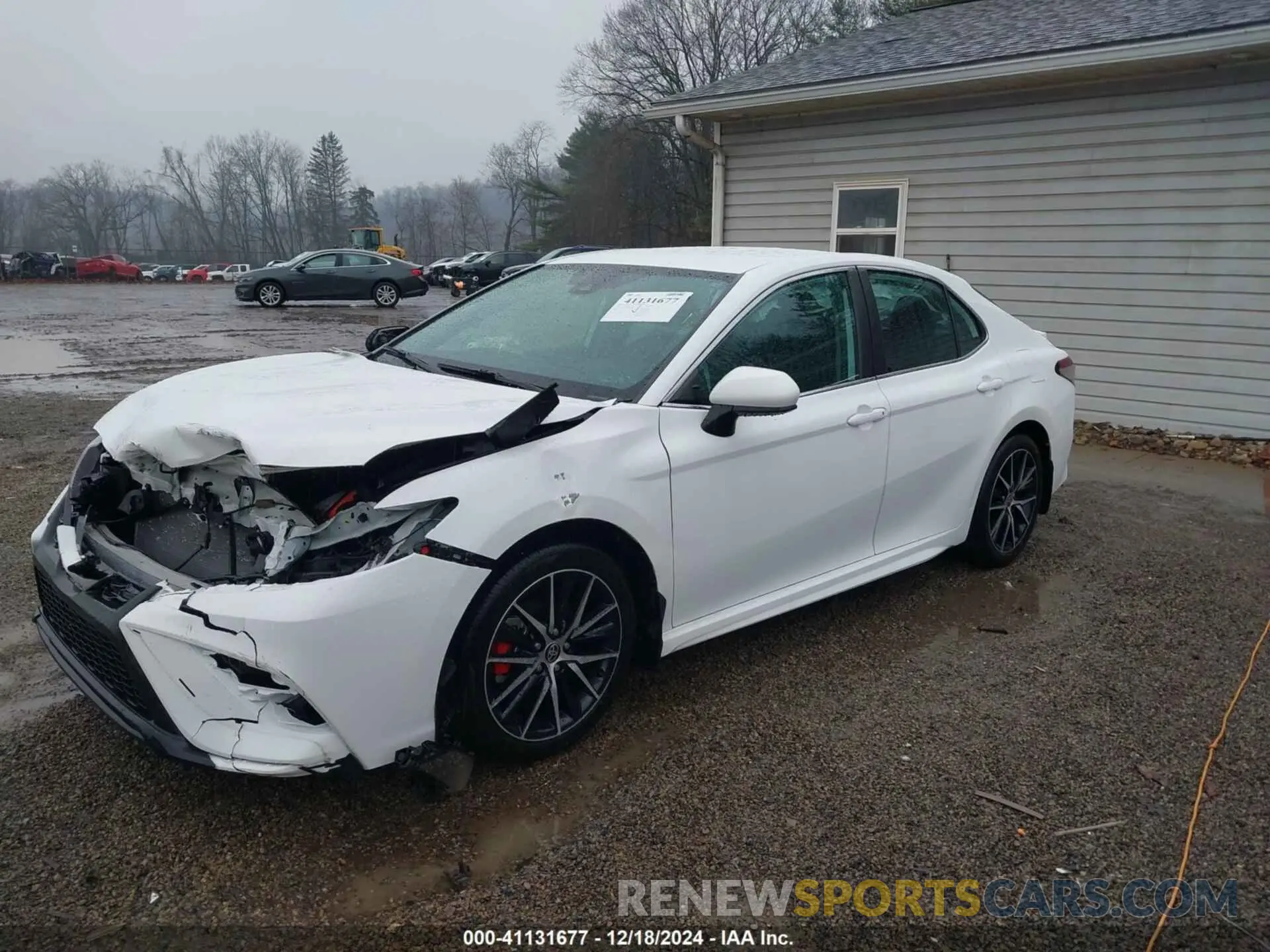 2 Photograph of a damaged car 4T1G11AKXMU435524 TOYOTA CAMRY 2021