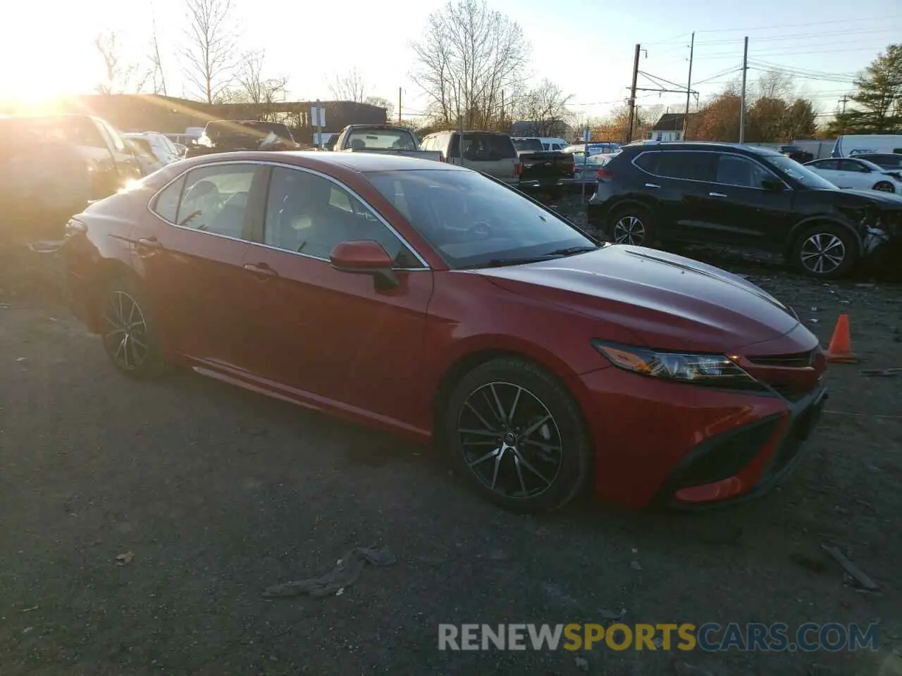 4 Photograph of a damaged car 4T1G11AKXMU443459 TOYOTA CAMRY 2021