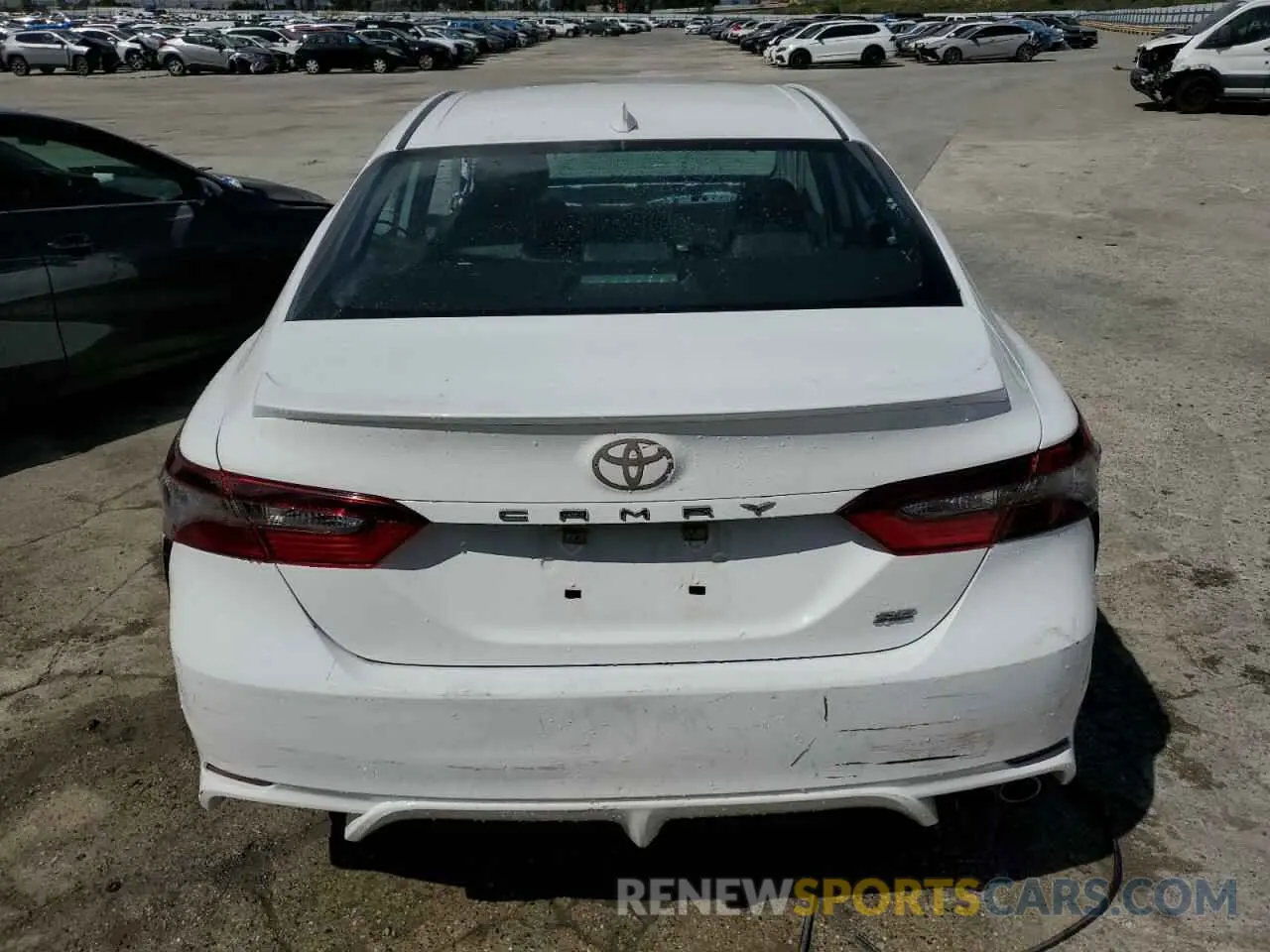 6 Photograph of a damaged car 4T1G11AKXMU469480 TOYOTA CAMRY 2021