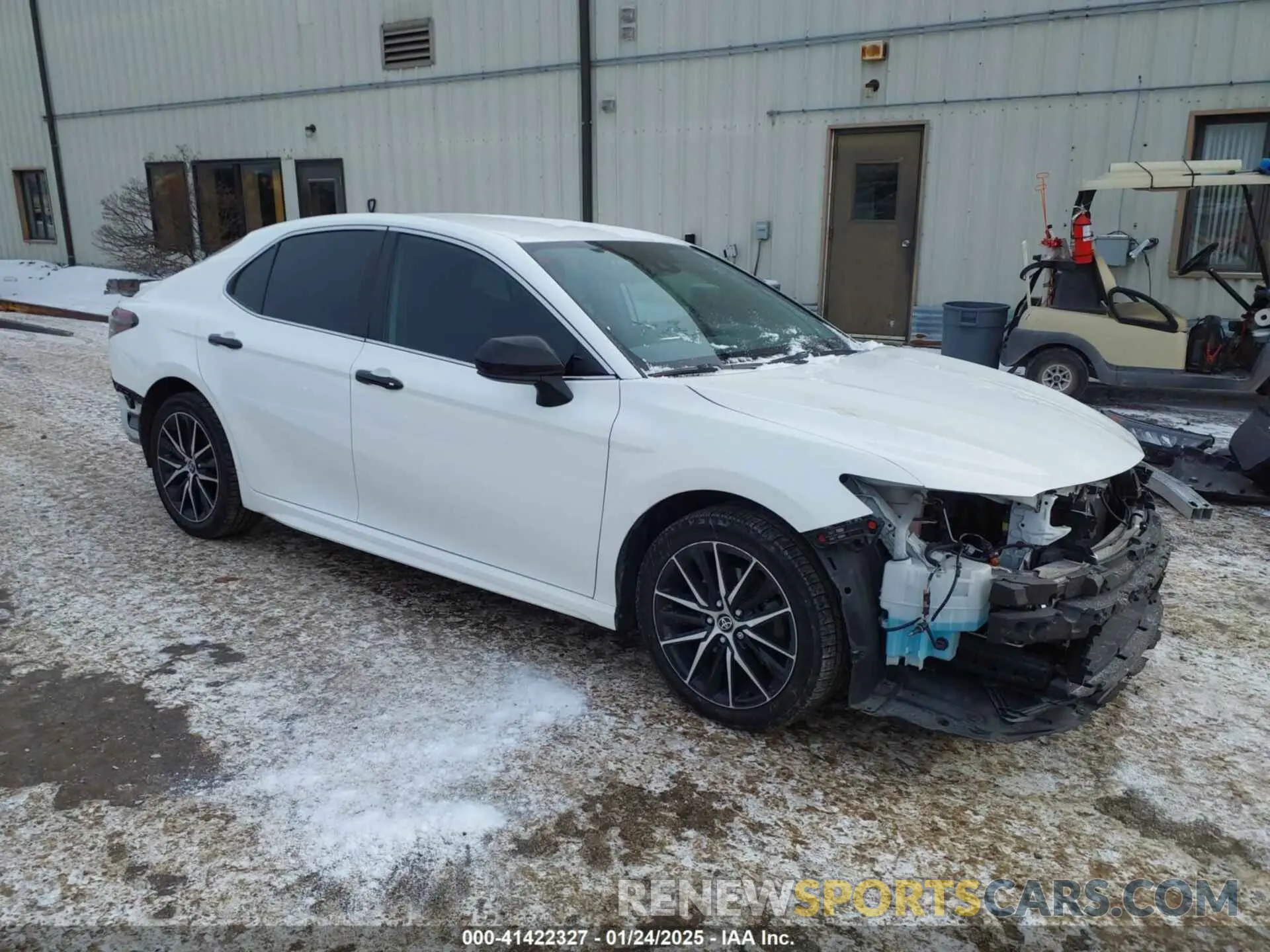 1 Photograph of a damaged car 4T1G11AKXMU480530 TOYOTA CAMRY 2021