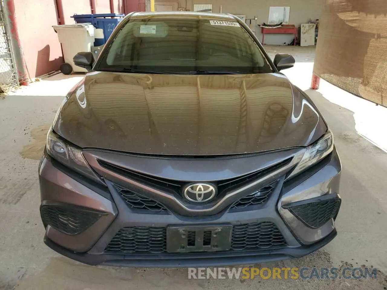5 Фотография поврежденного автомобиля 4T1G11AKXMU490815 TOYOTA CAMRY 2021