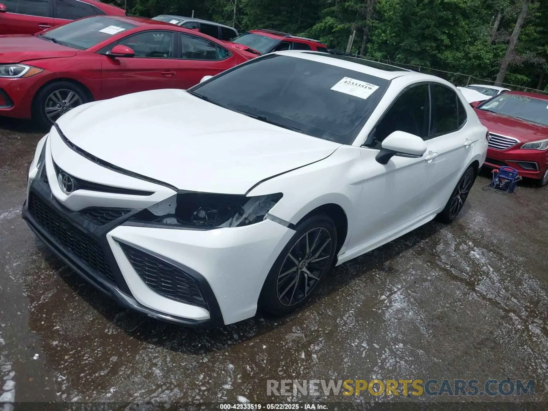 2 Photograph of a damaged car 4T1G11AKXMU497165 TOYOTA CAMRY 2021