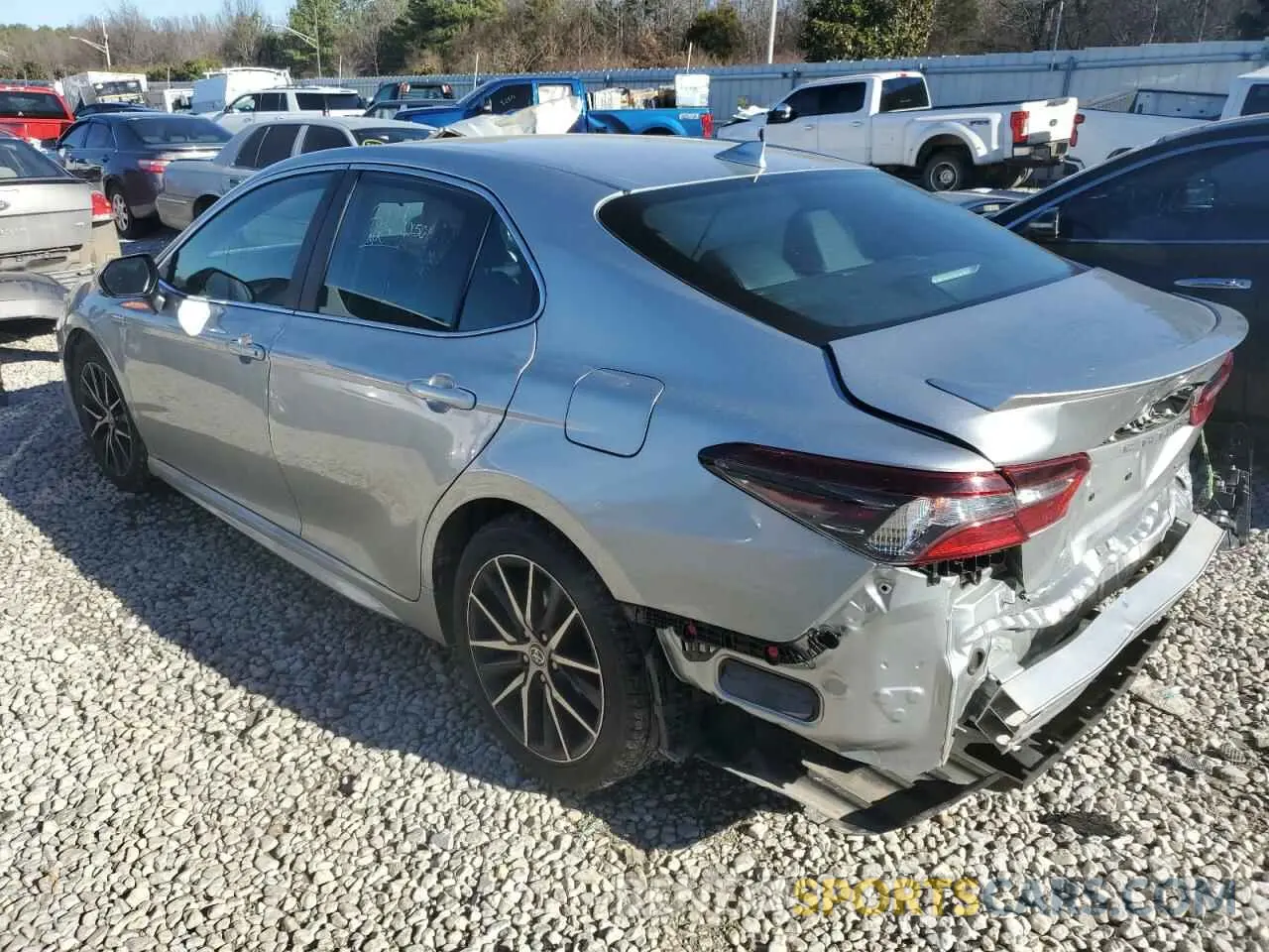 2 Фотография поврежденного автомобиля 4T1G11AKXMU591482 TOYOTA CAMRY 2021