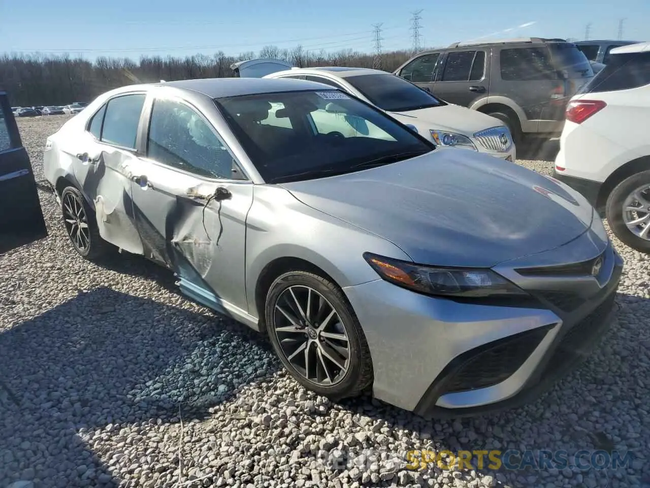 4 Фотография поврежденного автомобиля 4T1G11AKXMU591482 TOYOTA CAMRY 2021