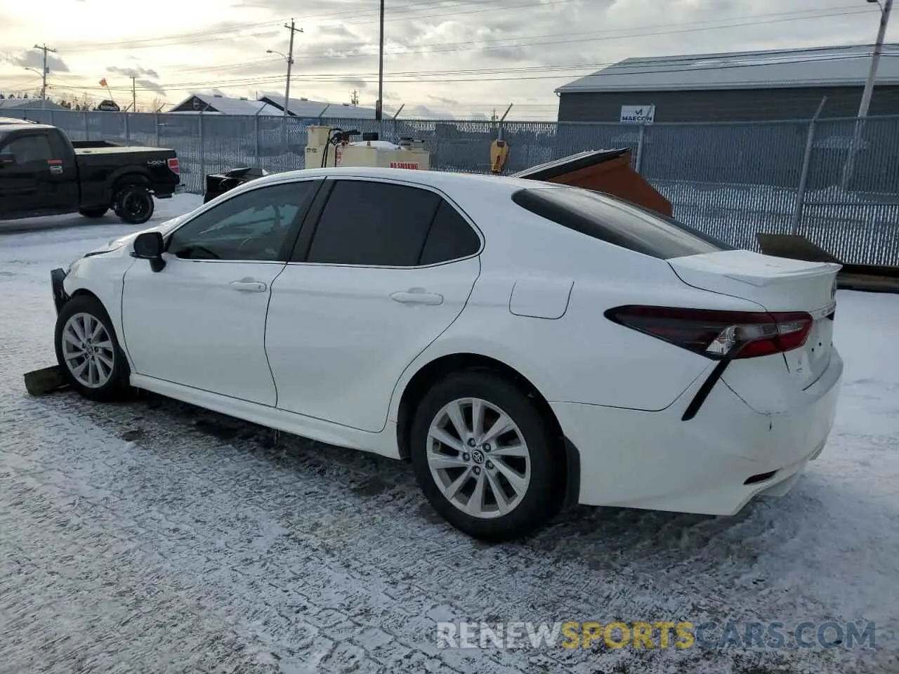 2 Photograph of a damaged car 4T1G11AKXMU603579 TOYOTA CAMRY 2021