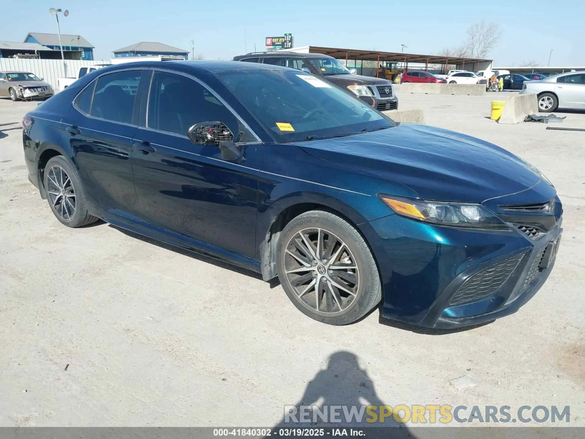 1 Фотография поврежденного автомобиля 4T1G11AKXMU609897 TOYOTA CAMRY 2021