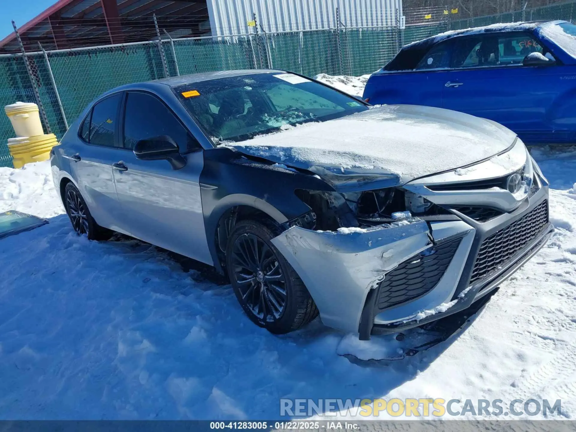 1 Photograph of a damaged car 4T1G11BK0MU021683 TOYOTA CAMRY 2021