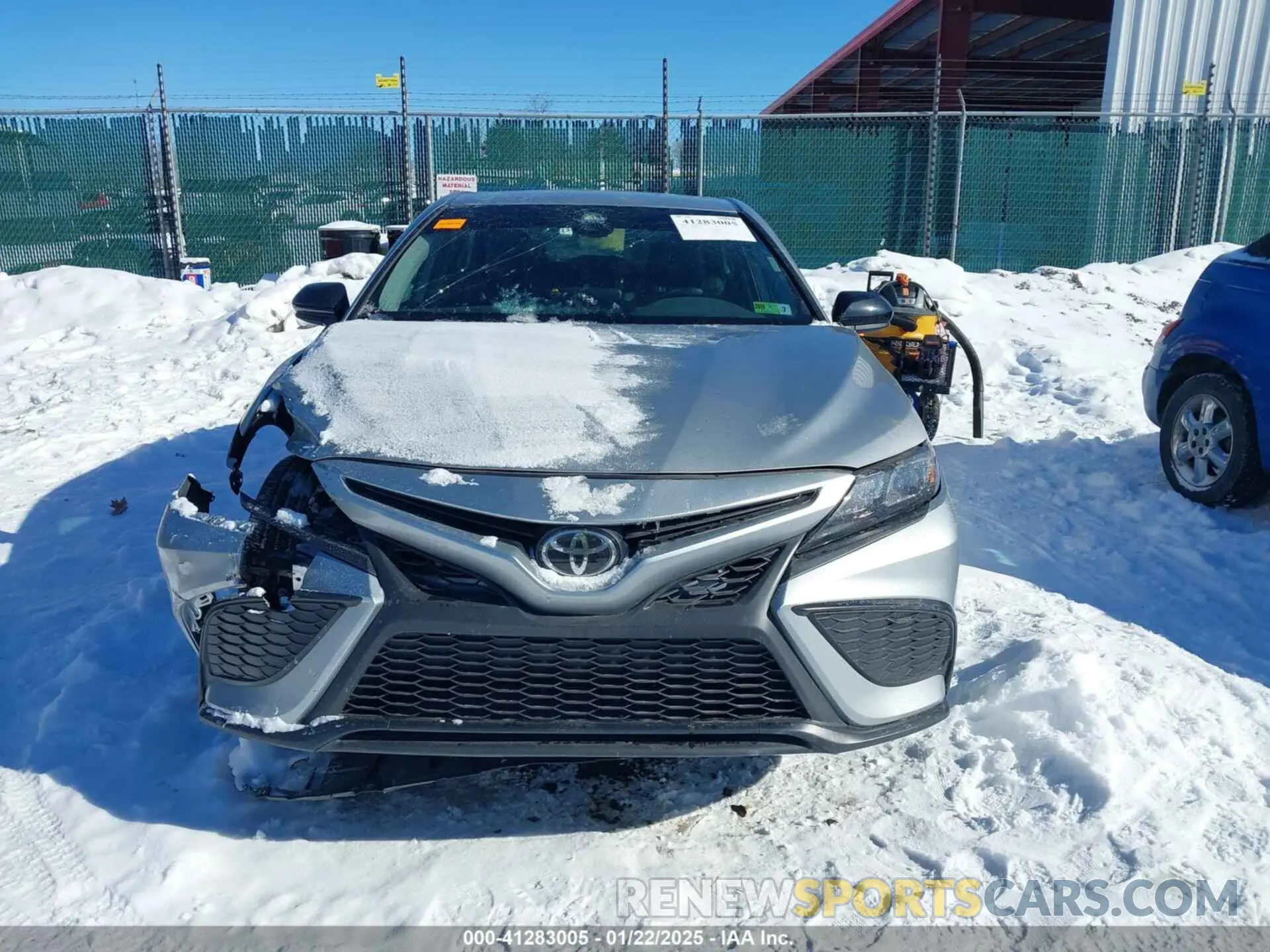 13 Photograph of a damaged car 4T1G11BK0MU021683 TOYOTA CAMRY 2021